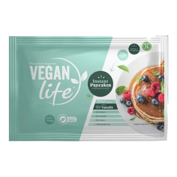 Pancakes de Vainilla Veganos Sachet