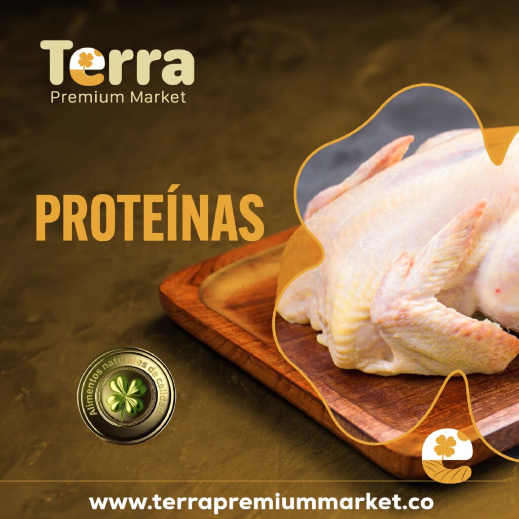 Proteinas terra premium