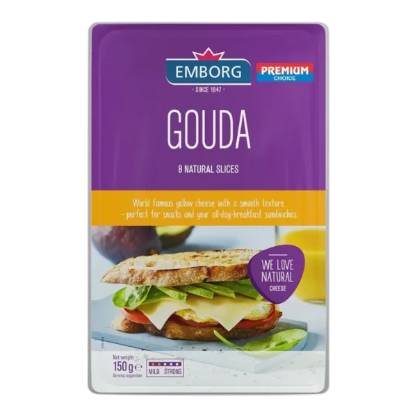 Emborg: Queso Gouda Tajado