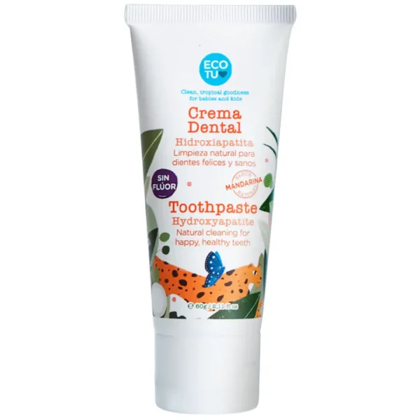 Crema Dental niños 60gr Ecotu